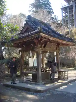 笠森寺の手水舎