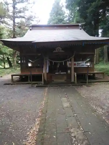 白河神社の本殿・本堂