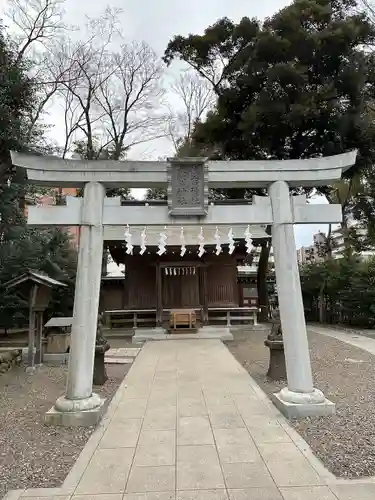 大國魂神社の鳥居