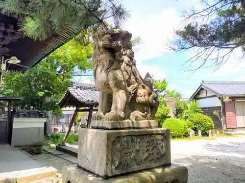 田戸社の狛犬