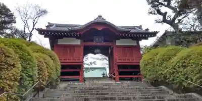 護国寺の山門・神門