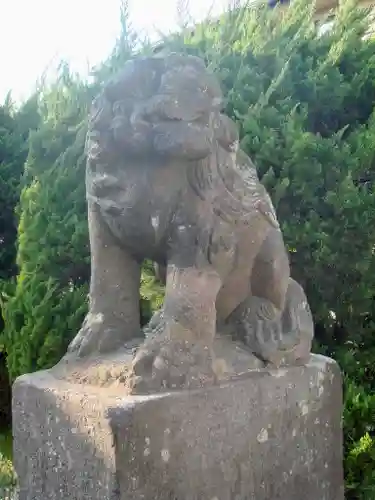 幸宮神社の狛犬