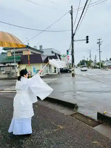 守りの神　藤基神社(新潟県)