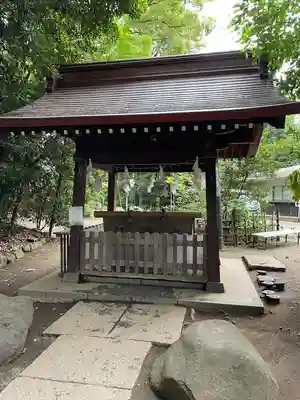代々木八幡宮の手水舎