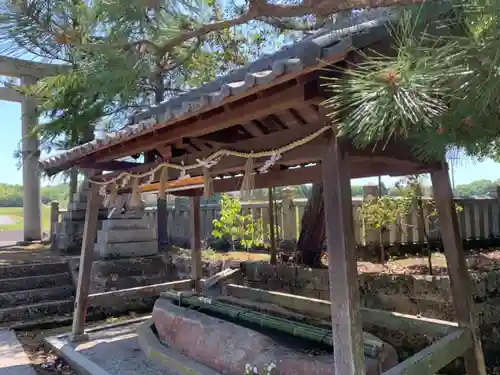 垣田神社の手水舎