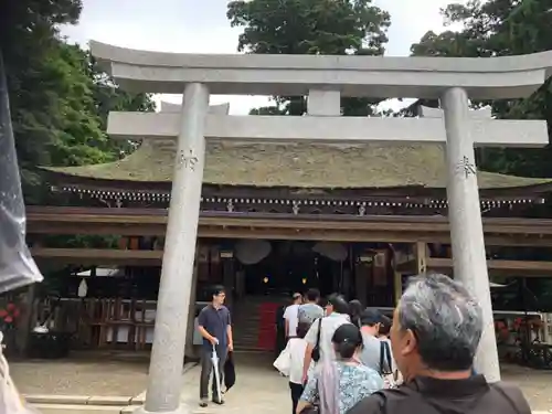 鹿島神宮の鳥居