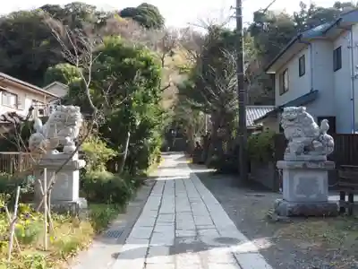 五所神社の狛犬