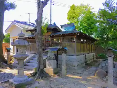 八幡社(阿原)の本殿・本堂