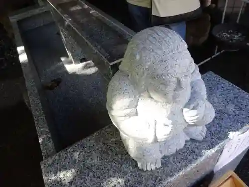 菊名神社の手水舎