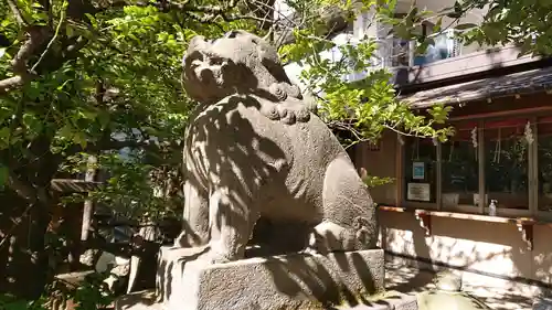 御田八幡神社の狛犬