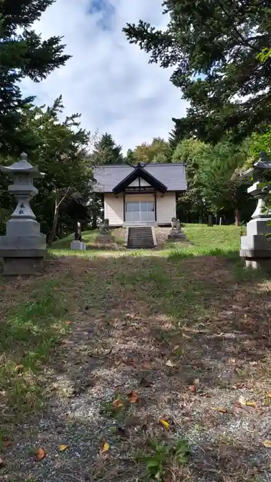 材木澤神社の本殿