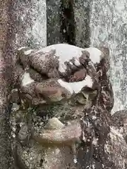 針綱神社の狛犬