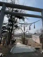 様似住吉神社の景色