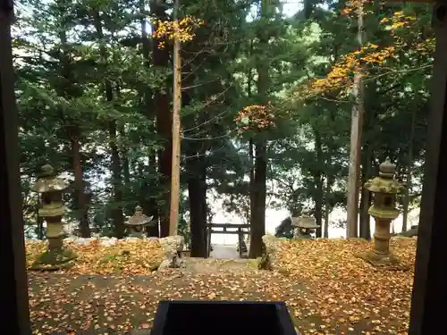 春日神社の景色