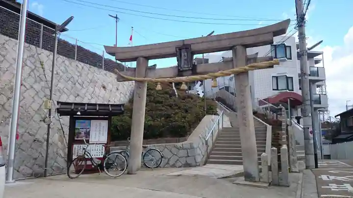 若宮住吉神社の鳥居