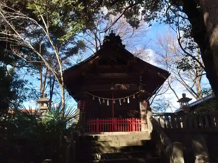 金鑚神社の末社・摂社