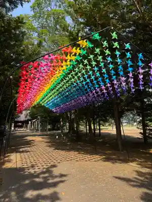 東神楽神社の芸術