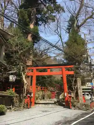 貴船神社の鳥居