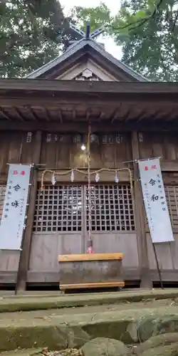 朝日神社の本殿・本堂