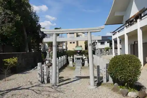 来迎寺の末社・摂社