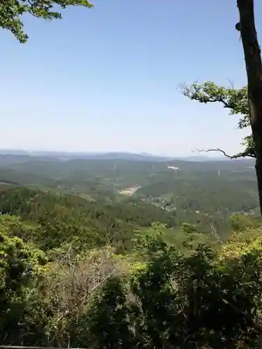 御岩神社の景色
