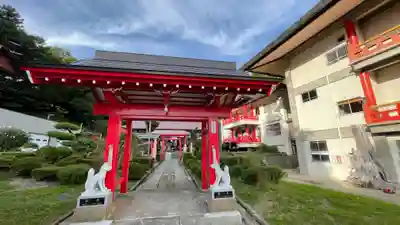 白狐山光星寺の山門・神門