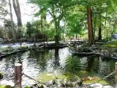 伊豆山神社の庭園