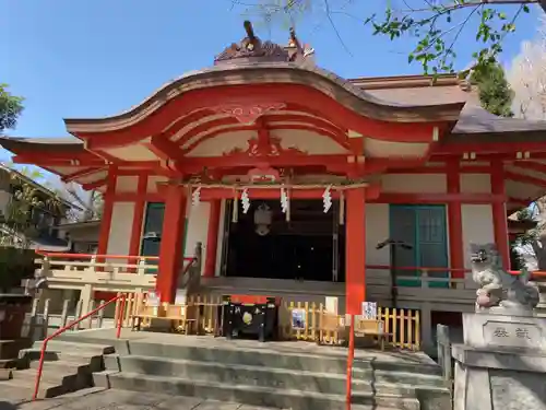 戸部杉山神社の本殿・本堂