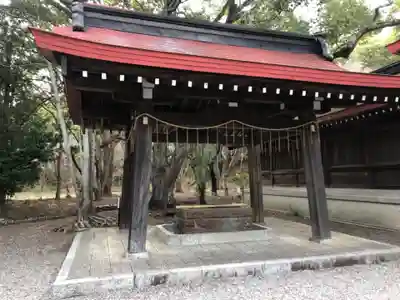 阿波神社の手水舎