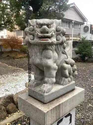 神明社（高畑神明社）の狛犬