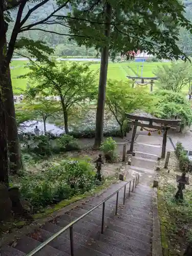 根道神社の景色