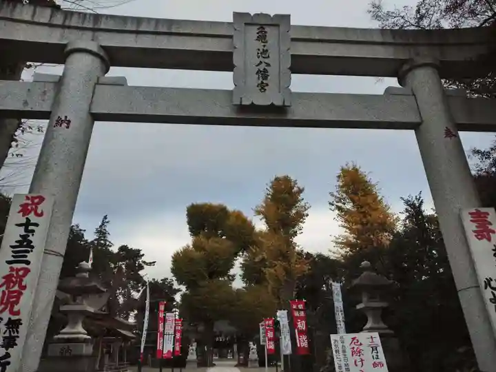 亀ケ池八幡宮の鳥居