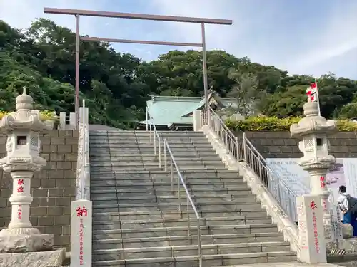 本牧神社の鳥居