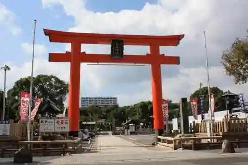 和田神社の鳥居