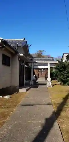 国府台道明寺飛地天満宮の鳥居