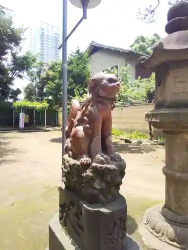 品川神社の狛犬