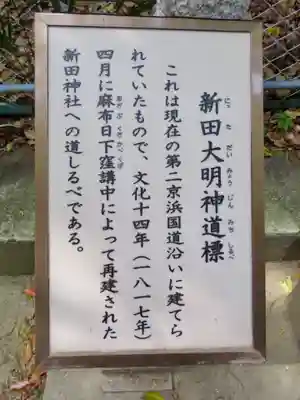 新田神社の歴史