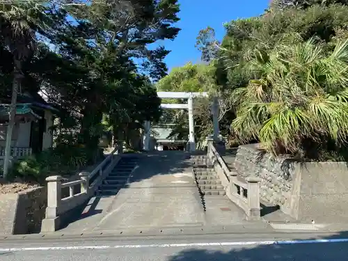 白羽神社の鳥居