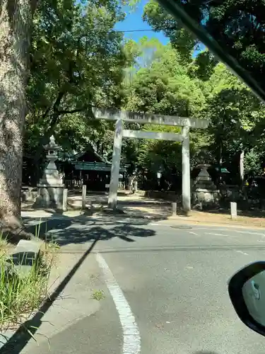 實々神社の鳥居