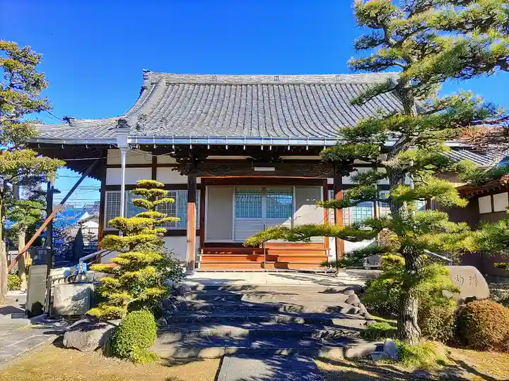 楽音寺の本殿・本堂