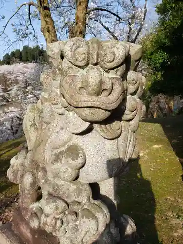 消防神社の狛犬