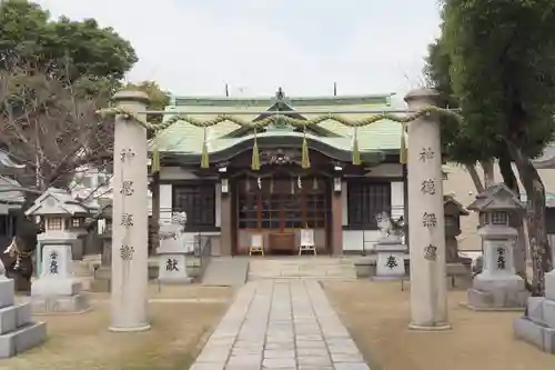 長柄八幡宮(大阪府)