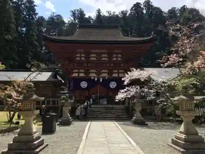 丹生都比売神社の山門・神門