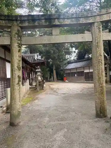 意賀美神社の鳥居