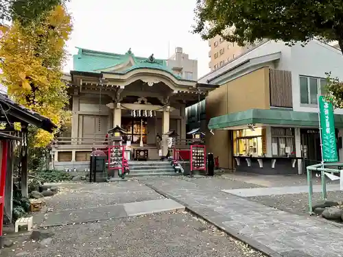 矢先稲荷神社の本殿