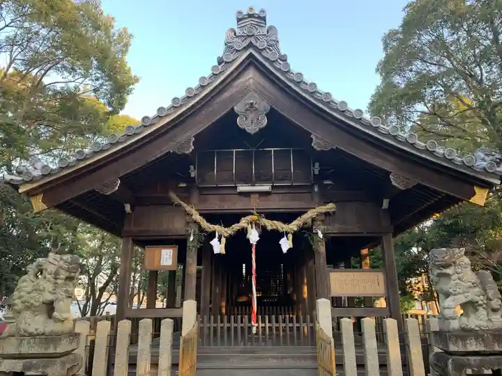 川曲神社(子生和町)の本殿・本堂
