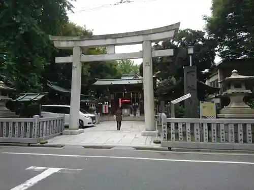 下谷神社の鳥居