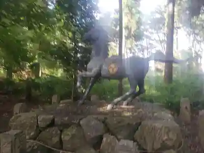 乎加神社の狛犬