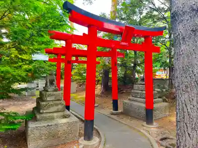 富良野神社の鳥居
