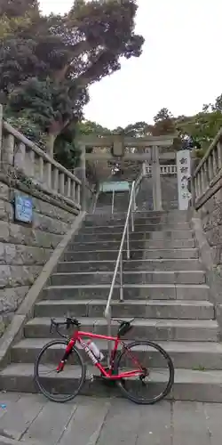 諏訪大神社の鳥居